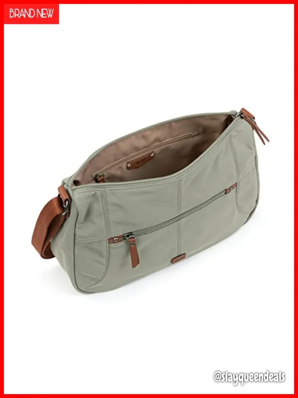 Recycled Nylon Hobo Bag Lightweight Travel Shoulder Bag